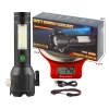 KINSACH Star Source type-c Aluminum alloy Mini high-intensity Flashlight with safety hammer cutter Specification image